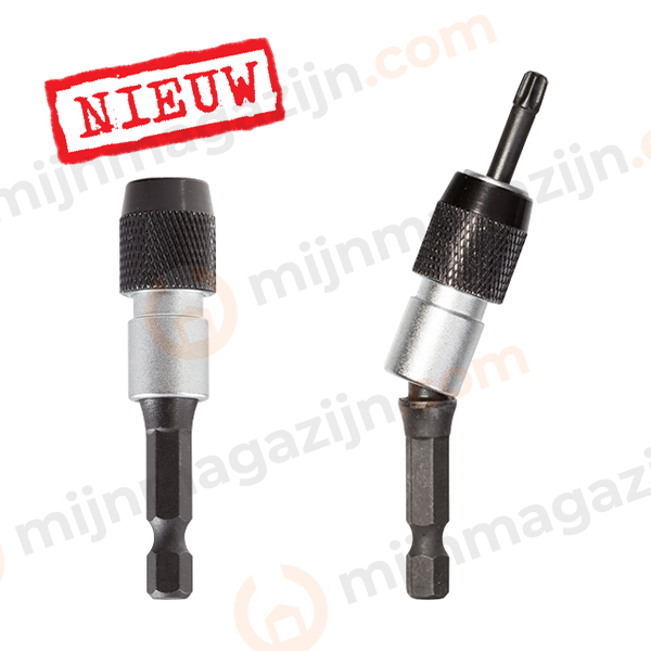 1/4 magneet bithouder tbv. 1/4 bits met kniestuk