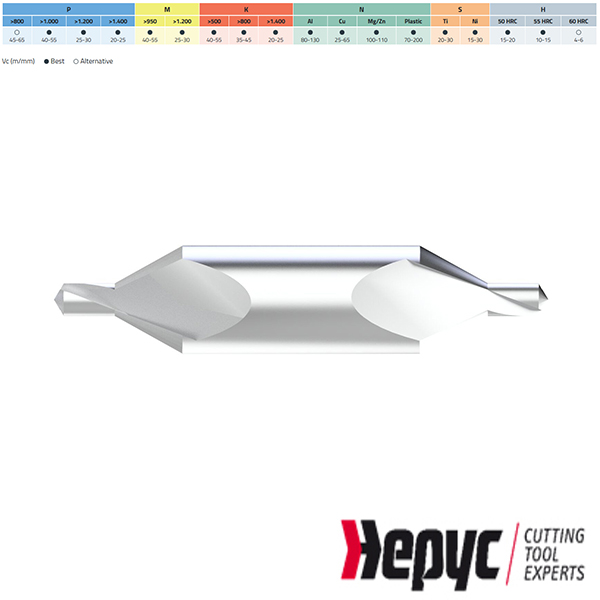 Hepyc centreerboor 3.15x8x52.0