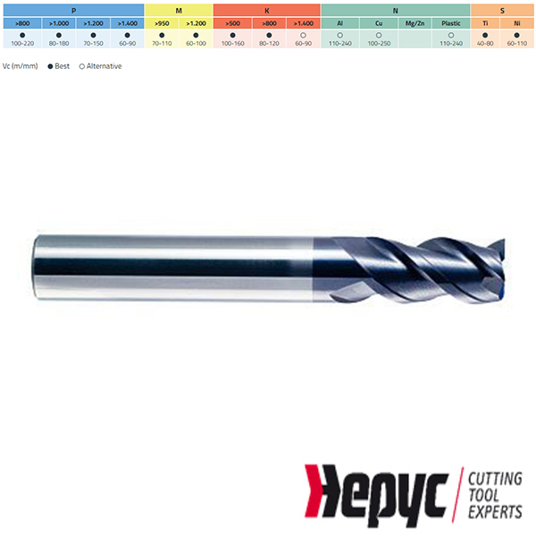 Hepyc universeelfrees HM Tialn 45gr 3Z 20mm