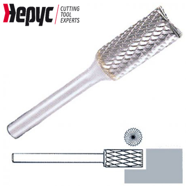 Hepyc stiftfrees cil.kopvertanding HM 6x6mm l=19mm