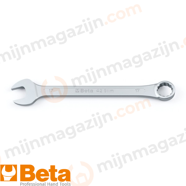 Beta 42Slim ringsteeksleutel dunne bekken 8x8mm