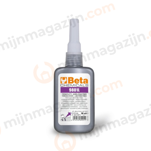 Beta 9801L schroefdraadborging lage sterkte 50ML