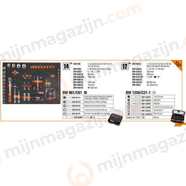 Beta Worker C04BOX-A VU 6 laden + 196dlg - Afbeelding 5