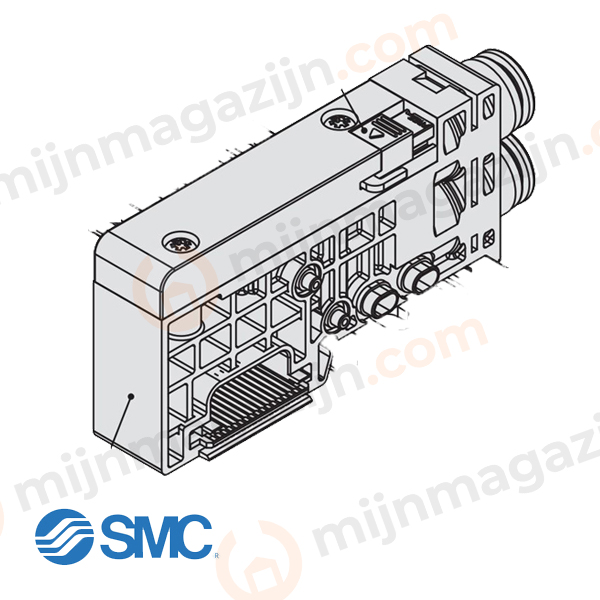 SMC SJ3000-50-1AS-C6 aanvoer/uitblaas plaat