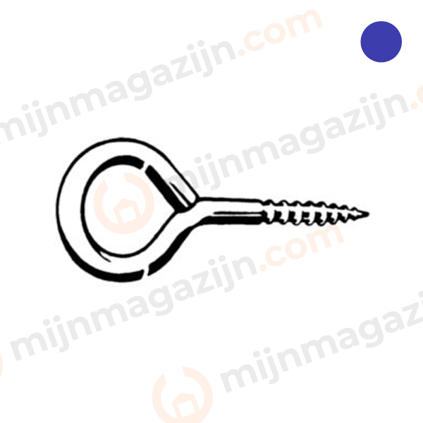 ART.9079 Schroefoog 3.45×20 RVS A2