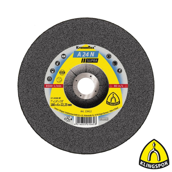 Afbraamschijf SUPRA A24N 125X6