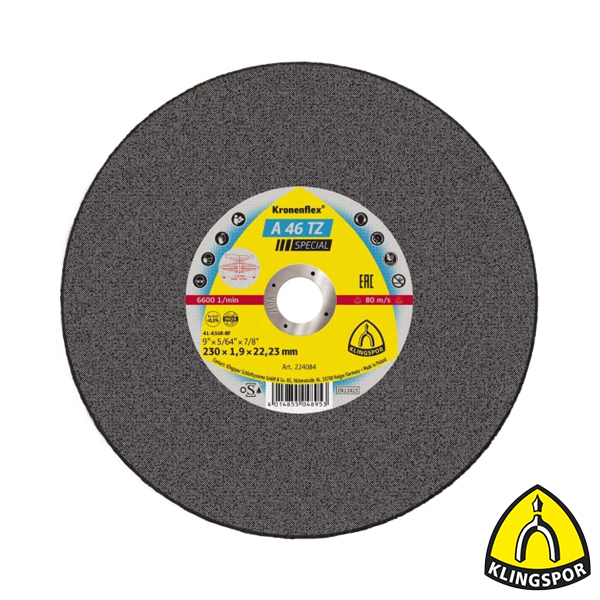 Doorslijpschijf SPECIAL A46TZ 125X1.6