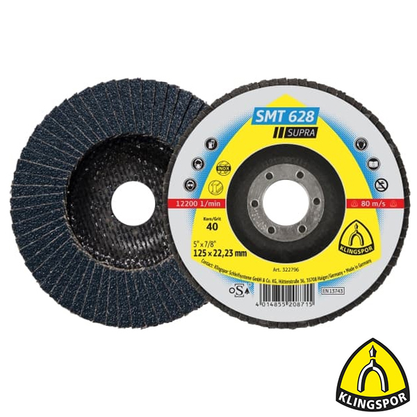 Lamellenschijf SUPRA SMT624 180mm P120