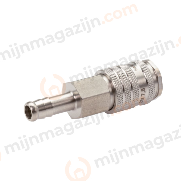 Euro snelkoppeling 10mm tule RVS