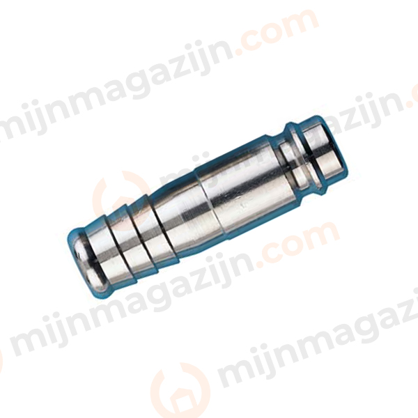 Euro insteeknippel 10mm tule RVS