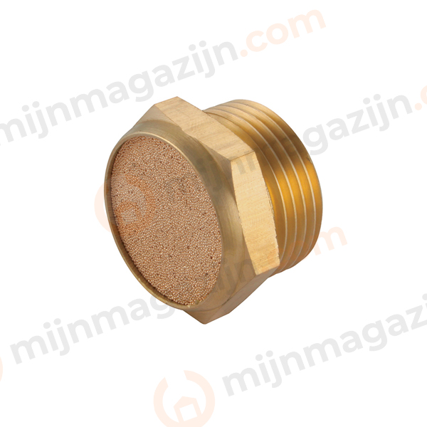 Demper sinterbrons  ID-C 3/4 618L/min