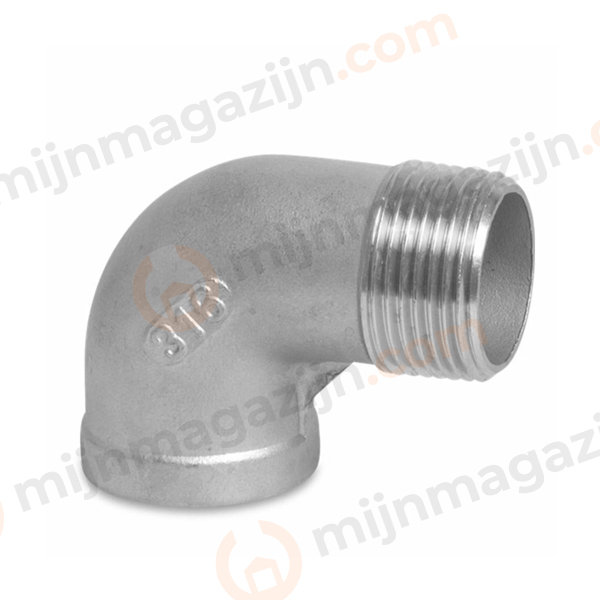 92 Knie RVS 2” bi-bui