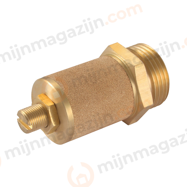 Demper Sinterbrons regelbaar SRD-B 3/8