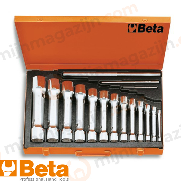 Beta 930/C13  pijpsleutelset zwaar 13 delig