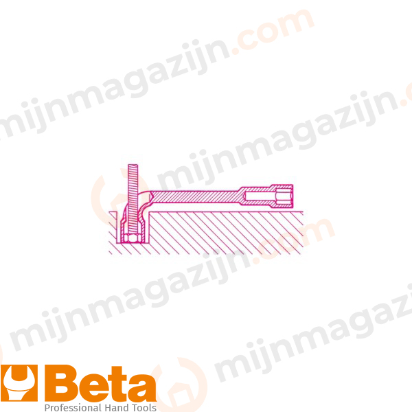 Beta 937-S11 gebogen pijpsleutel-set 6-12k 11 delig - Afbeelding 3